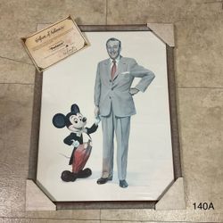 Disney “Partners” by Charles Boyer with Certificate of Authenticity