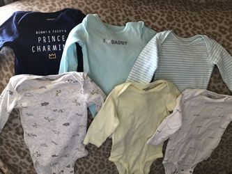 3-6 months onesies 10 piece