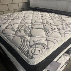 Queen Size Mattress & Box Spring - $250