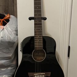 Tagima 3/4 Acoustic Electric Guitar with stand