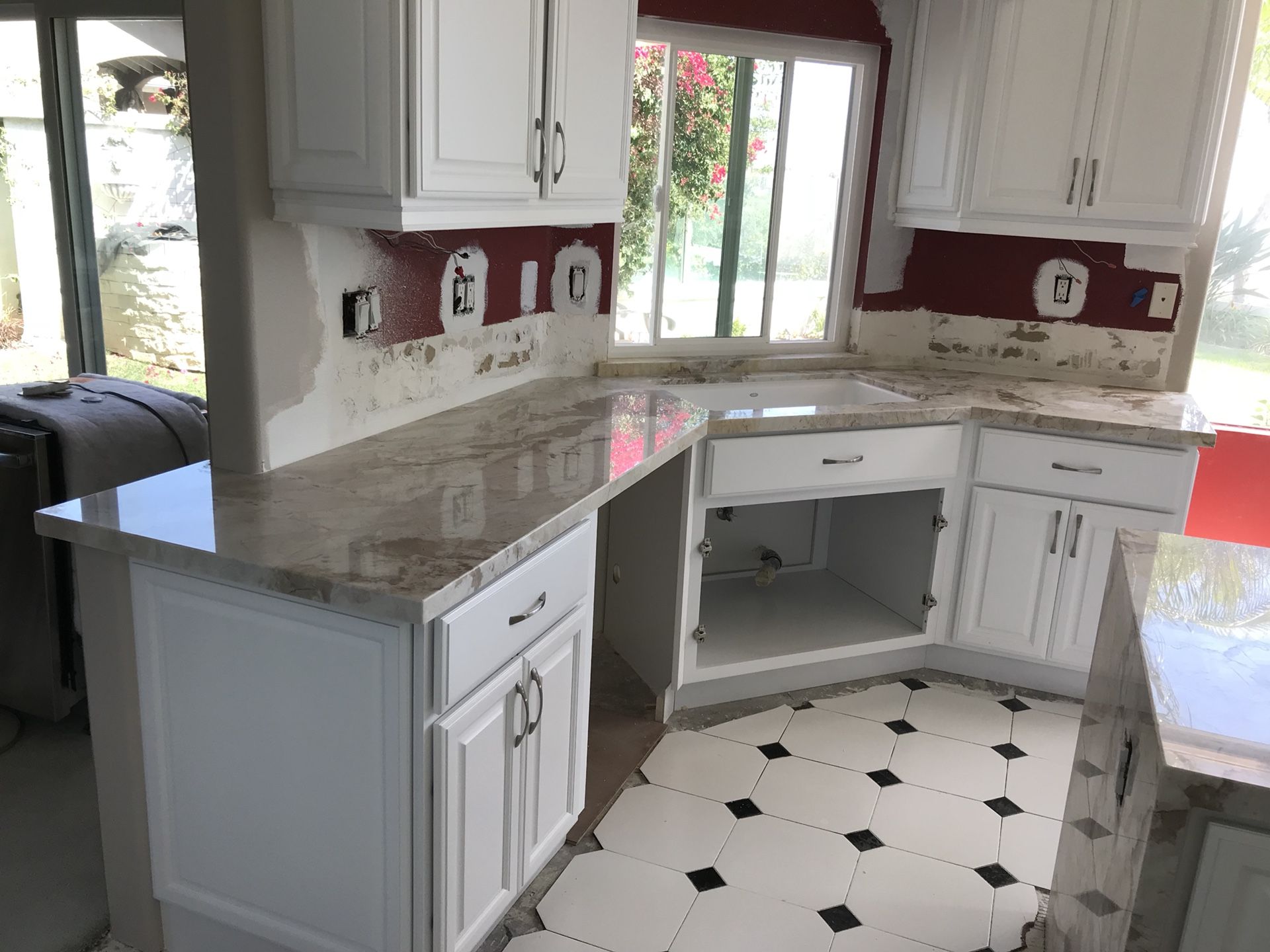 Quartz ,granite ,marble countertops