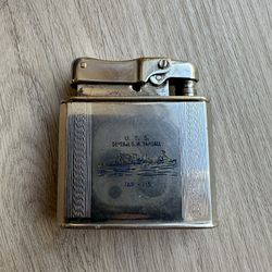 Vintage “Ibelo Monopol” Lighter Reads “ U.S.S General G.M Randall TAP-115”