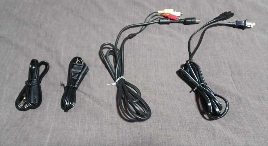 Power Cables for PS2, PS3, and PS4
