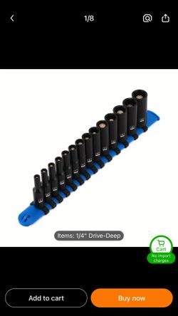 3/8 Magnetic Drive Socket Deep Impact