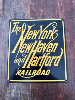 Metal sign