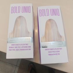 Bold Uniq Shampoo And Conditioner. 