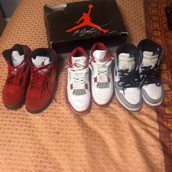 Jordan 1 UNC, Jordan 4, Jordan 5