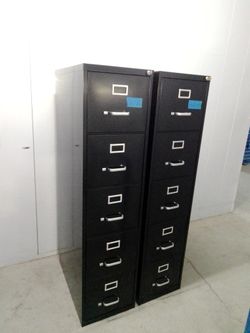 Metal file cabinet $ 70 each