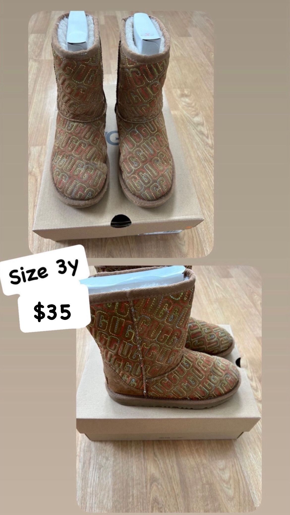 Girls Ugg Boots ( Size 3y)