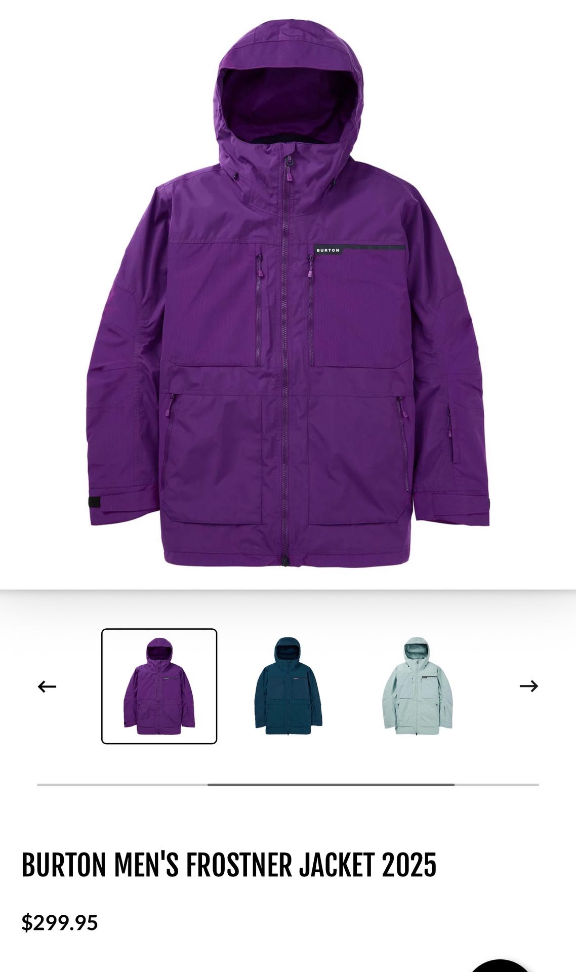 Burton Snowboarding Clothing