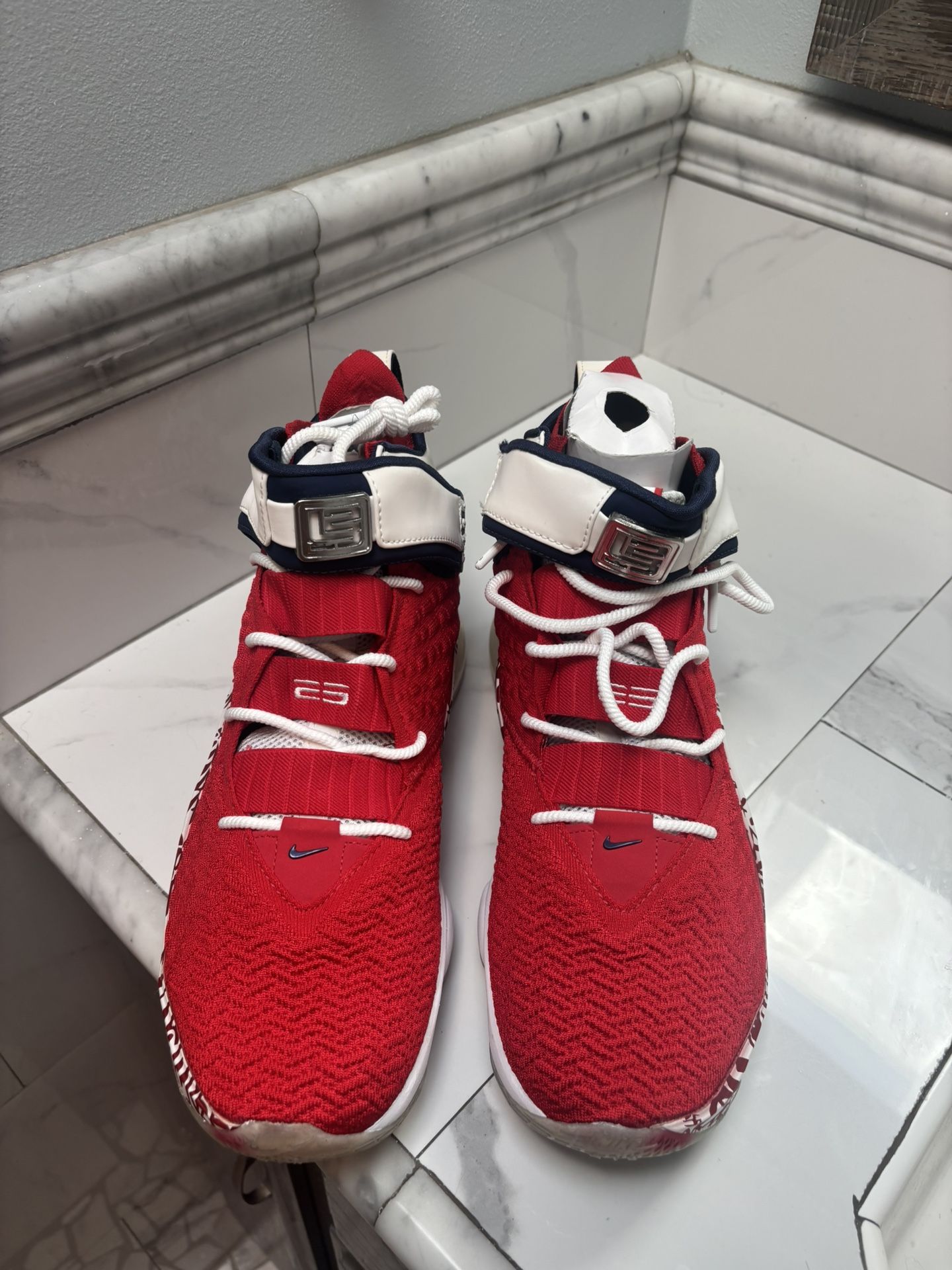 LeBron 17 Graffiti Remix Red