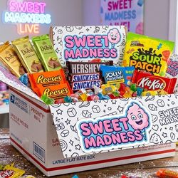 Box of chocolate and gummy