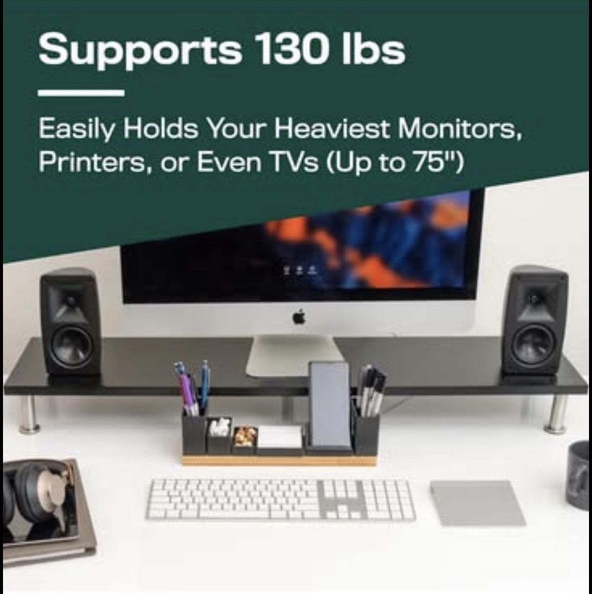 Original Oasis Bamboo Monitor Stand