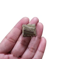 Gold Toned 110 Stack of Gold Bricks Paperweight .75"