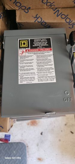 General Duty Safty Switch  100$ For All