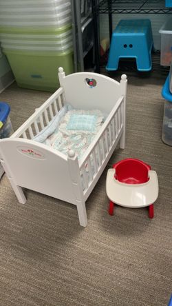Bitty Baby Crib & Booster Seat