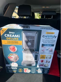 🔥 Brand New Ninja CREAMi Deluxe XL – Sealed in Box | Make Ice Cream, Milkshakes & More! 🍦