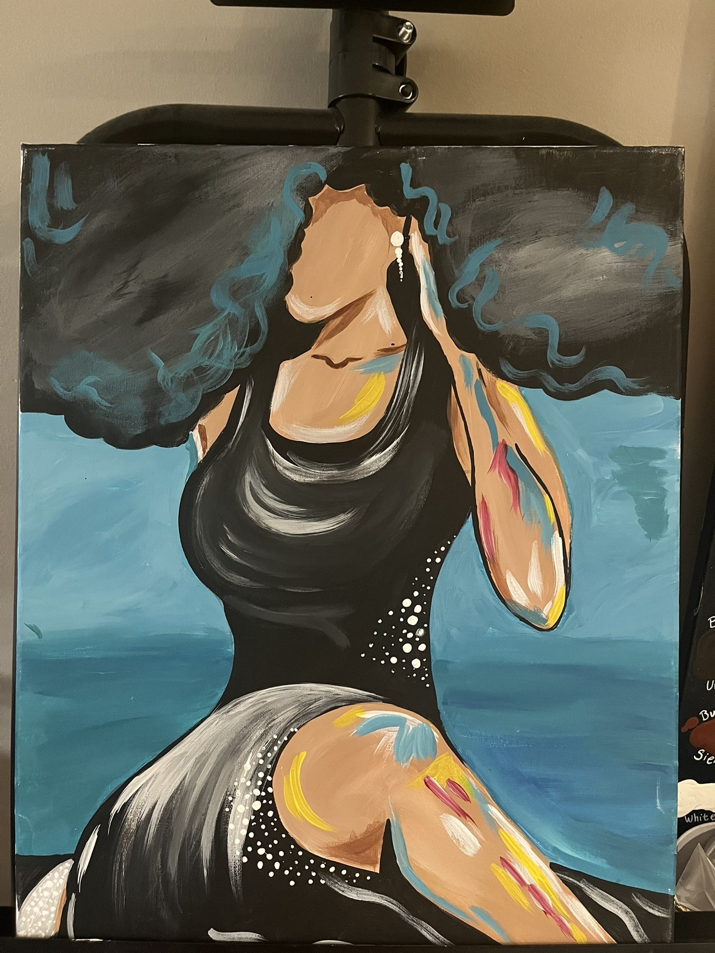 Lady In The Black Dress