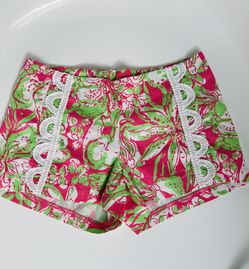 Lilly Pulitzer Liza Shorts Hotty Pink