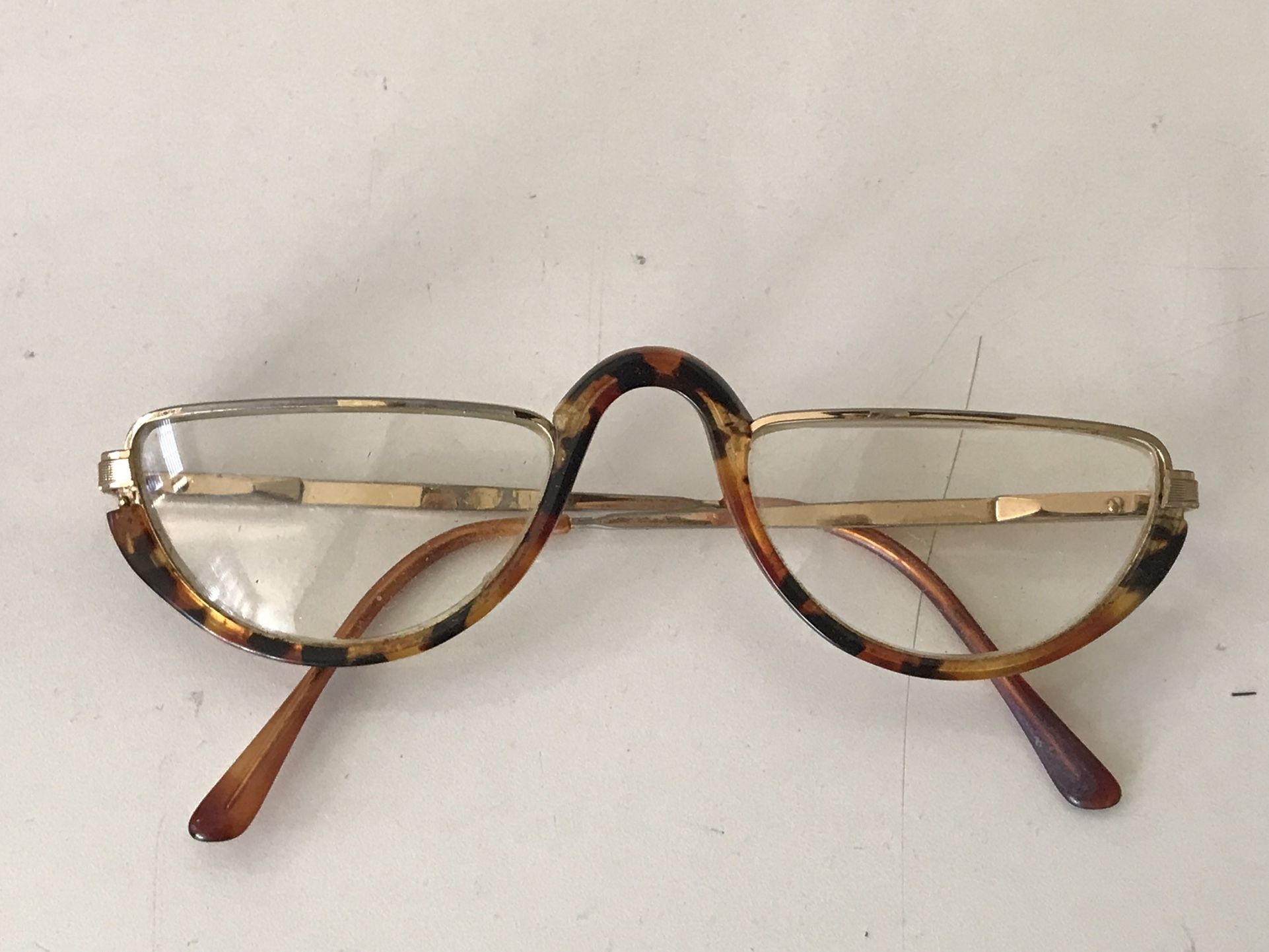 Half Frame Tortoise Glasses