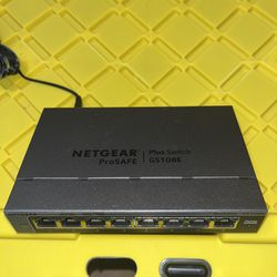 Netgear 8 Port GS108E Plus Switch 