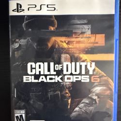 Call Of Duty Black Ops 6  -PS5