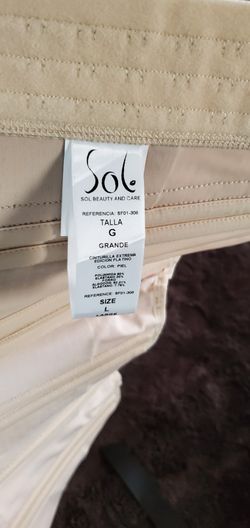 Sol Beauty Faja Cinturilla EXTREMA Beige NUEVA talla Large / Grande for  Sale in Bakersfield, CA - OfferUp