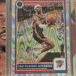 Shai Gilgeous-Alexander SGA Insert Basketball Cards NBA 