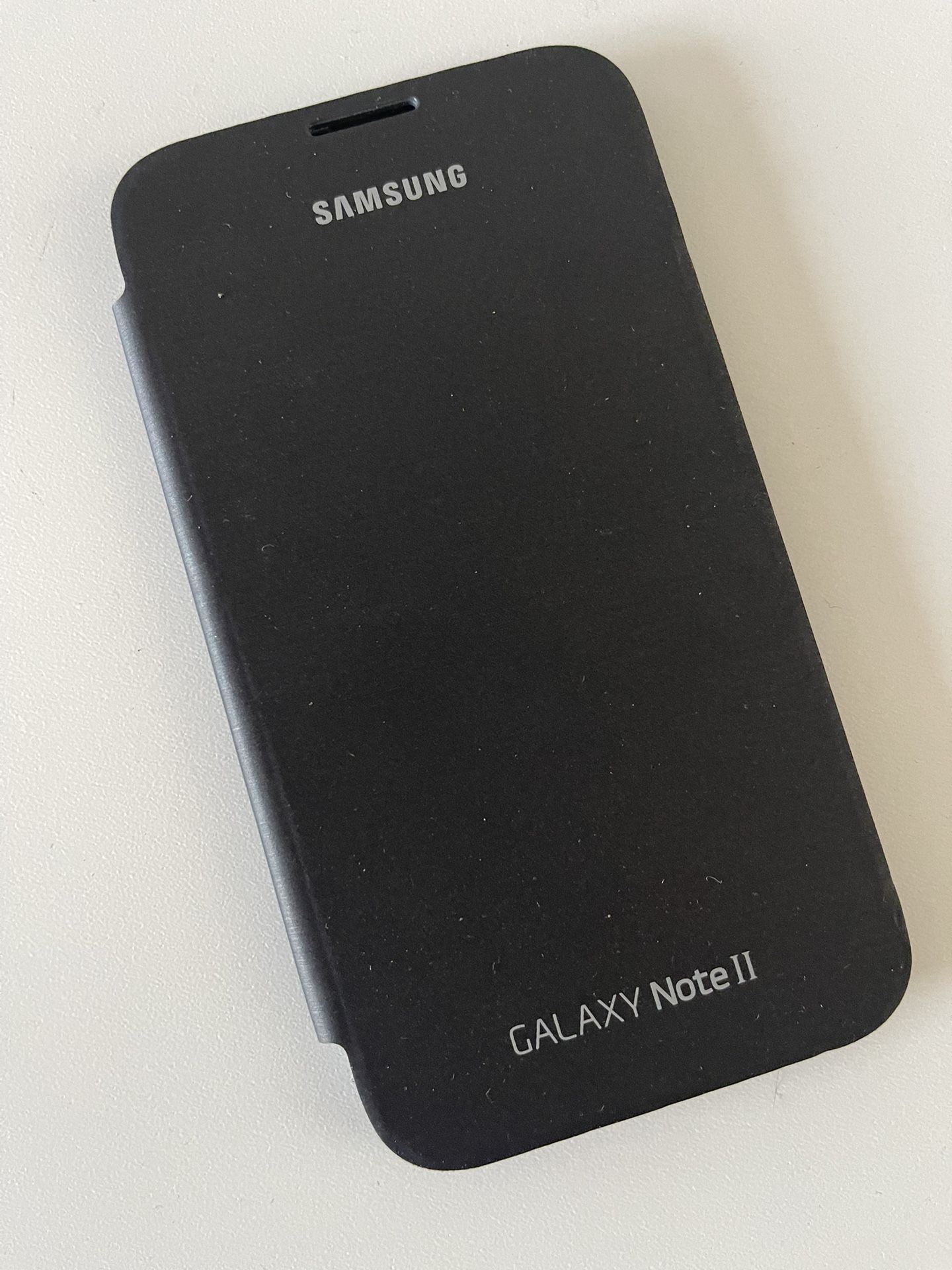 Samsung, Charcoal Galaxy Note II Light Weight Folio Phone Case Cover