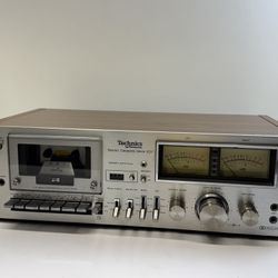 Beautiful Technics RS-631 Stereo Cassette Deck Classic 70's Deck Made in Japan (Professionally Serviced) Ready To Rock!
