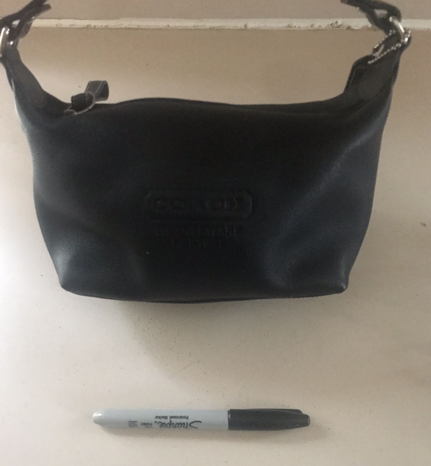 Black coach purse