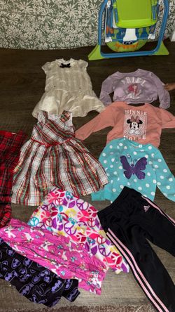 Almost New Condition Christmas Dresses 4-5T Used Once And Winter Clothes