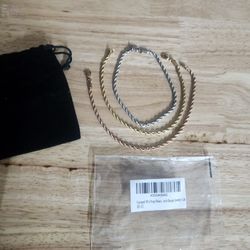 3 Rope Bracelet Set 