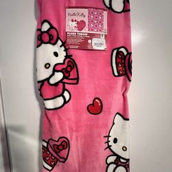 Hello Kitty Valentines Blanket 