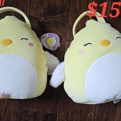 Easter Squishmallow baskets Plush Stuffed Animal Bag Toy