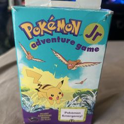 Pokémon Jr Adventure Game 1999