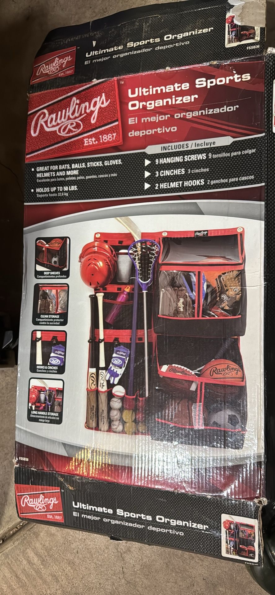 Brand New Ultimate Sports Organizer
