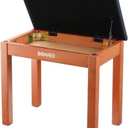 Donner Piano Bench with Storage