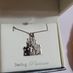 CRISLU DISNEY MICKEY &  WALT NECKLACE