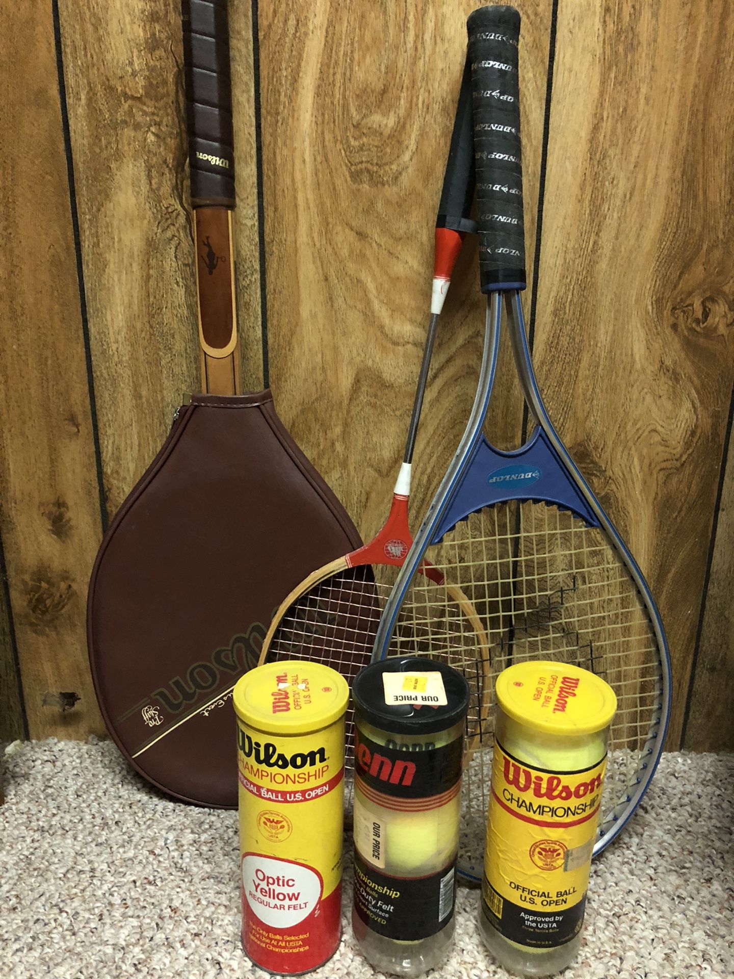 Tennis Rackets and Tennis Balls