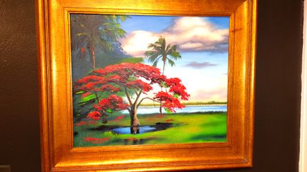 Royal Poinciana By V. Tynes 