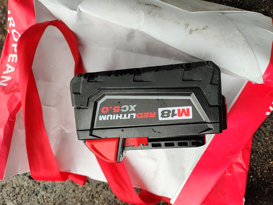 Milwaukee 5mp Red Lithium M18 Xc 5.0