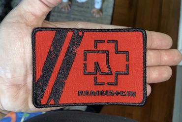 Rammstein Logo, Embroidered RED Flag Iron On patch for Sale in Lynbrook, NY  - OfferUp