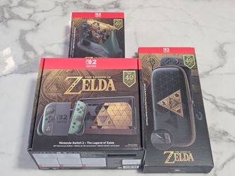 Legend of Zelda 40th Anniversary Edition Nintendo Switch 2 bundle
