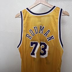 Vintage dead stock Dennis Rodman Lakers Jersey