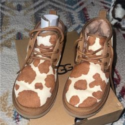 UGG Cowhide Ankle Booties Shoes Women 