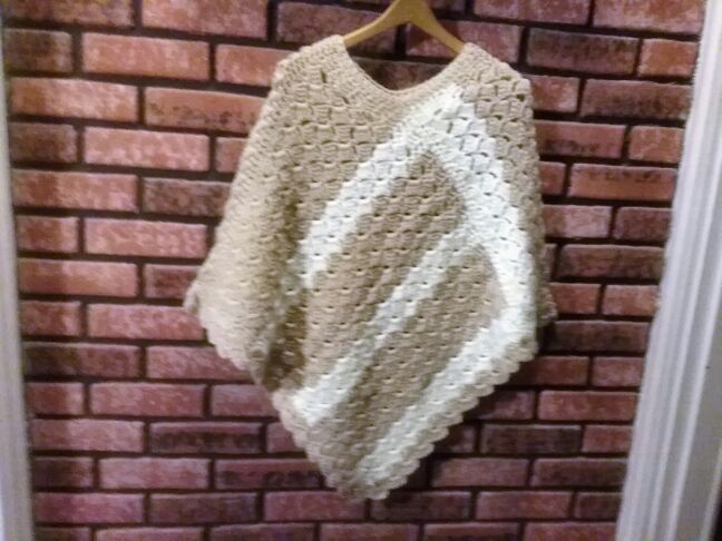 New, one of a kind, ladies or teenagers poncho