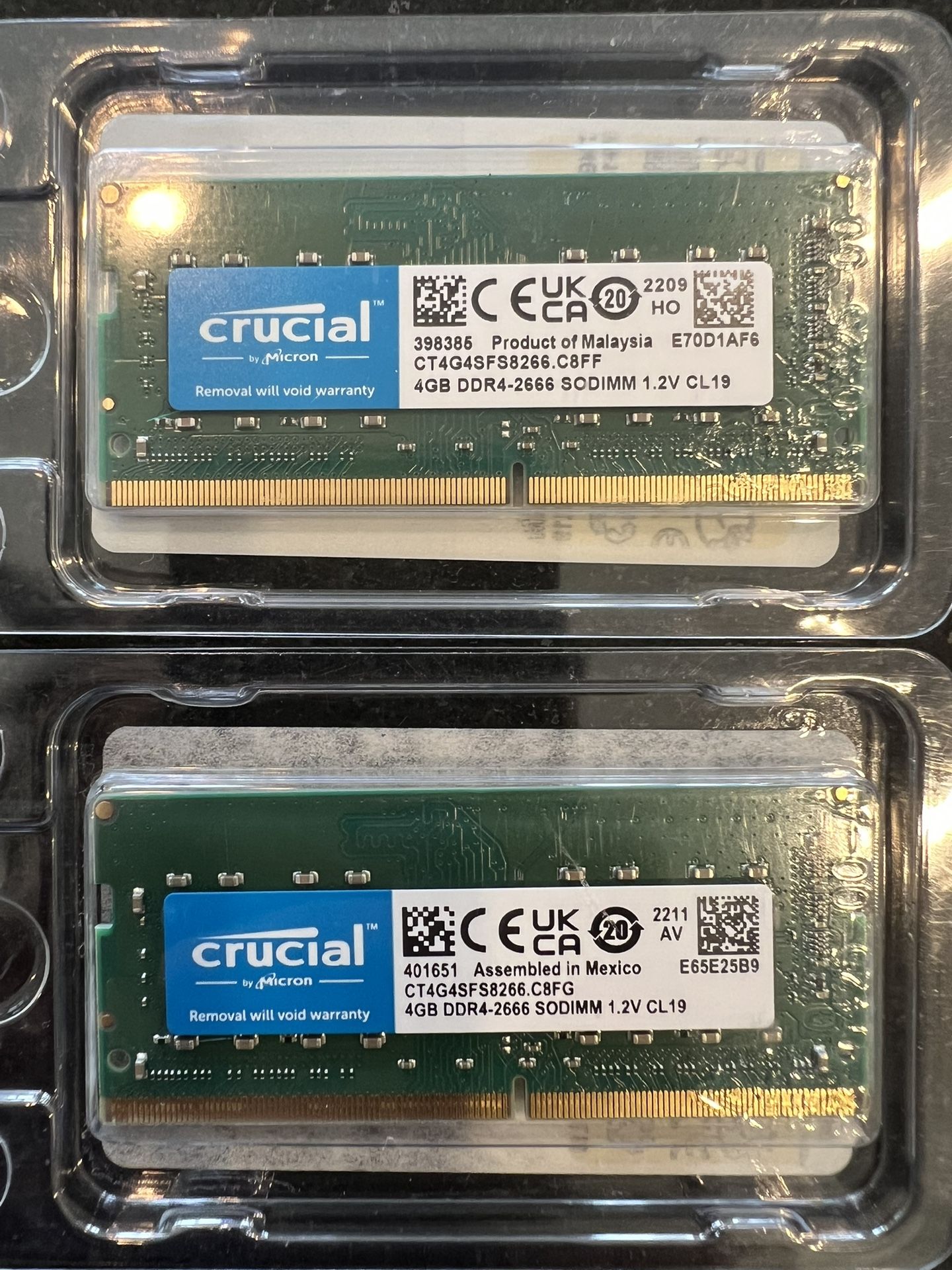 Crucial 4 GB Computer RAM