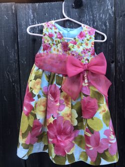 Girls Floral Dress 18 mo