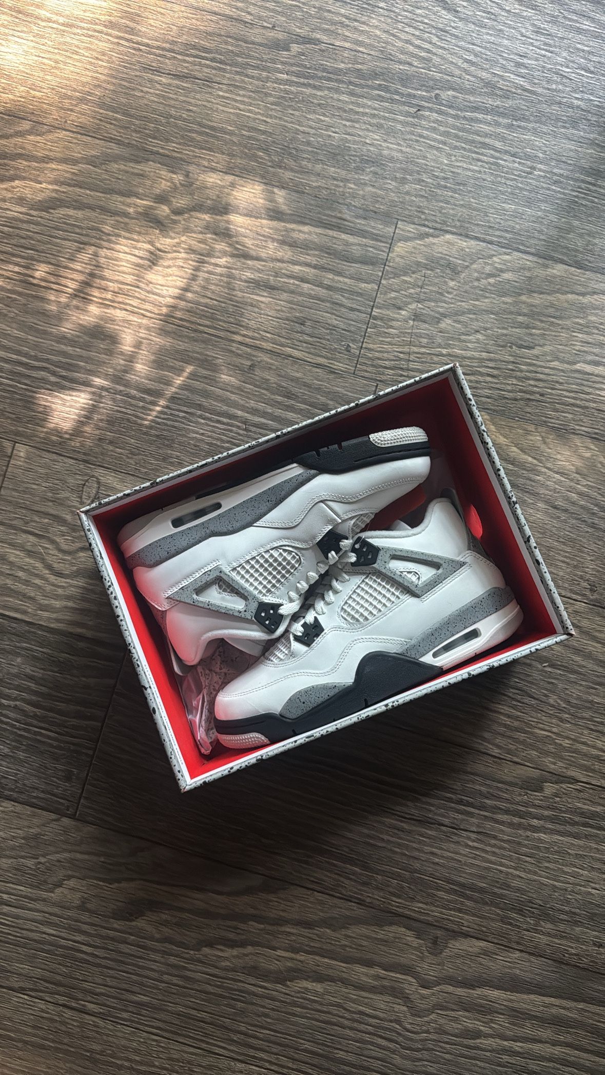 Jordan 4s “white Cement”